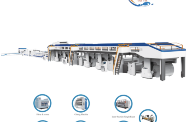 Đức Tín cung cấp Dây chuyền sản xuất Carton sóng 3-5-7 lớp