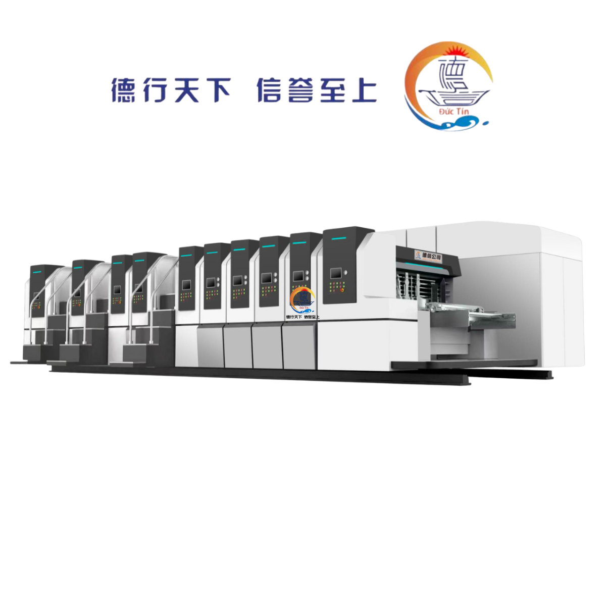 DX - MÁY IN FLEXO, BỔ CHẠP, BẾ TRÒN TỐC ĐỘ CAO, HÚT CHÂN KHÔNG TOÀN PHẦN. 