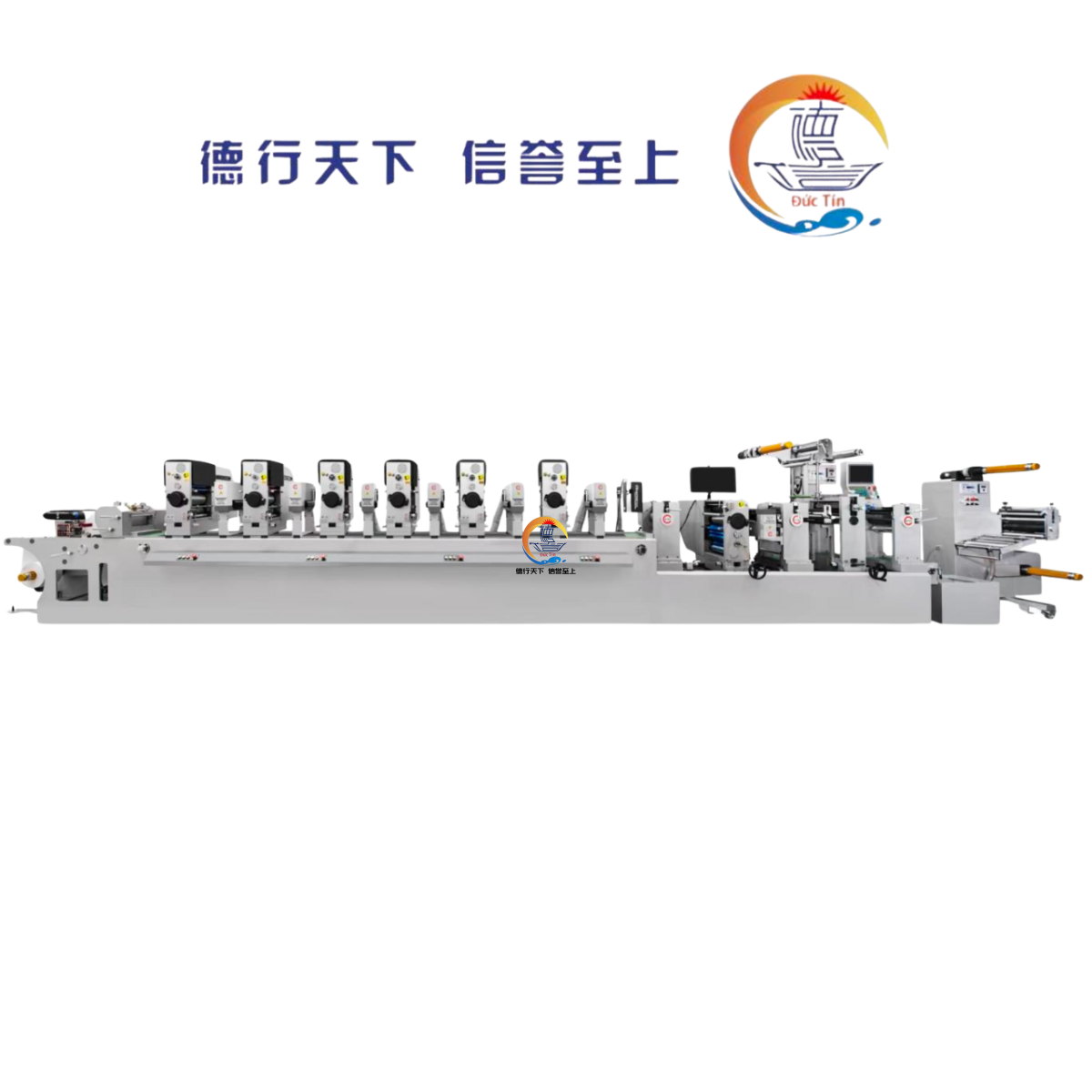 MÁY IN TEM NHÃN 7 MÀU. Model_ FKH350-7C